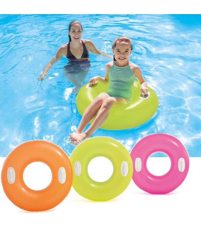 Flotador inflable circular 76 cm - color aleatorio