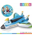 INTEX - Flotador inflable Avion con pistola de agua