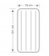 Colchon inflable portátil clásica suave individual - INTEX