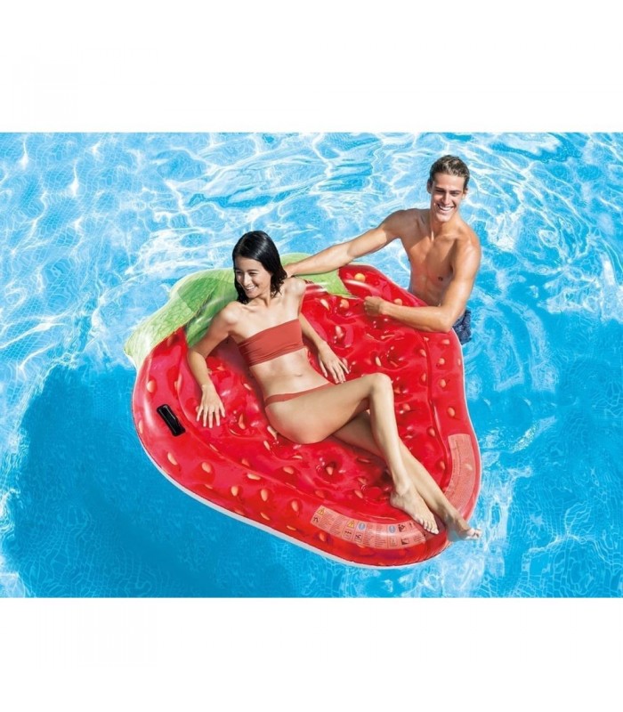 Flotador recreativo Inflable modelo fresa - Intex - 168 x 142 cm