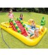 Intex Piscina inflable con  Centro de juegos frutas con tobogán y pulverizador