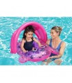 Bestway - Flotador inflable infantil cangrejo con techo