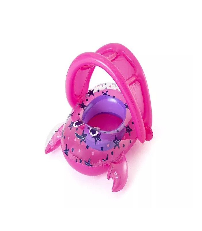 Bestway - Flotador inflable infantil cangrejo con techo