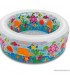 Intex - Piscina Inflable modelo acuario Base acolchada