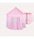 Carpa Castillo armable modelo Princesa tul - Rosado