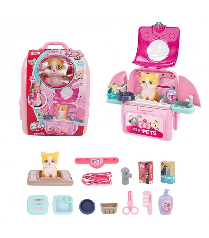 MOCHILA SET DE MASCOTAS MY-PETS