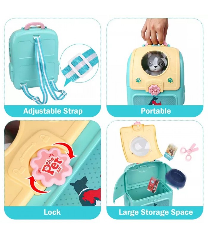 MOCHILA SET DE MASCOTAS MY-PETS