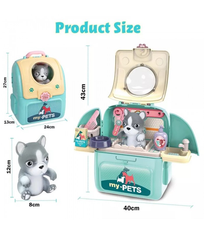 MOCHILA SET DE MASCOTAS MY-PETS