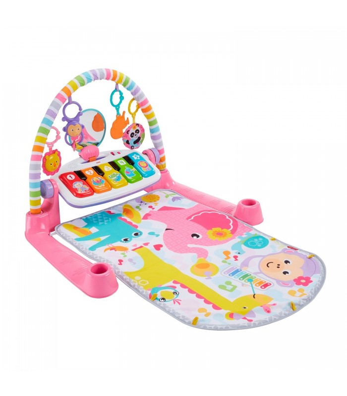 Fisher Price Gimnasio Deluxe Piano Pataditas Rosa