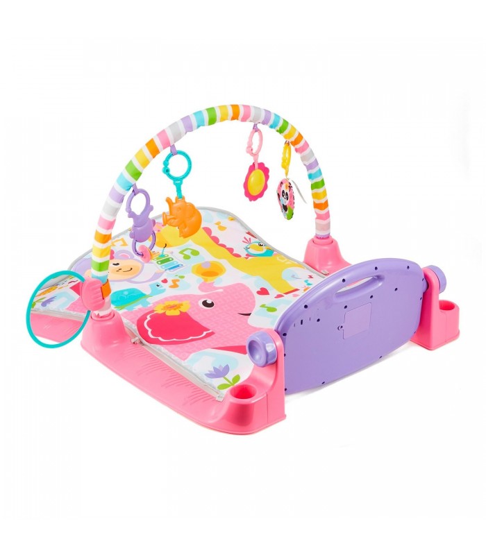 Fisher Price Gimnasio Deluxe Piano Pataditas Rosa