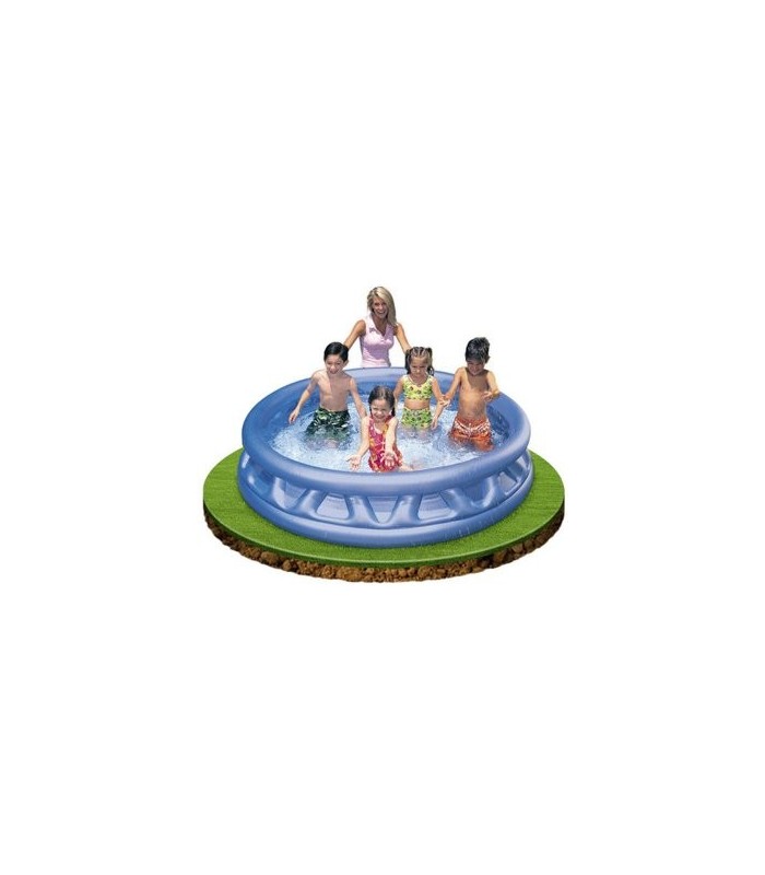 Intex - Piscina Inflable con barras laterales inflables