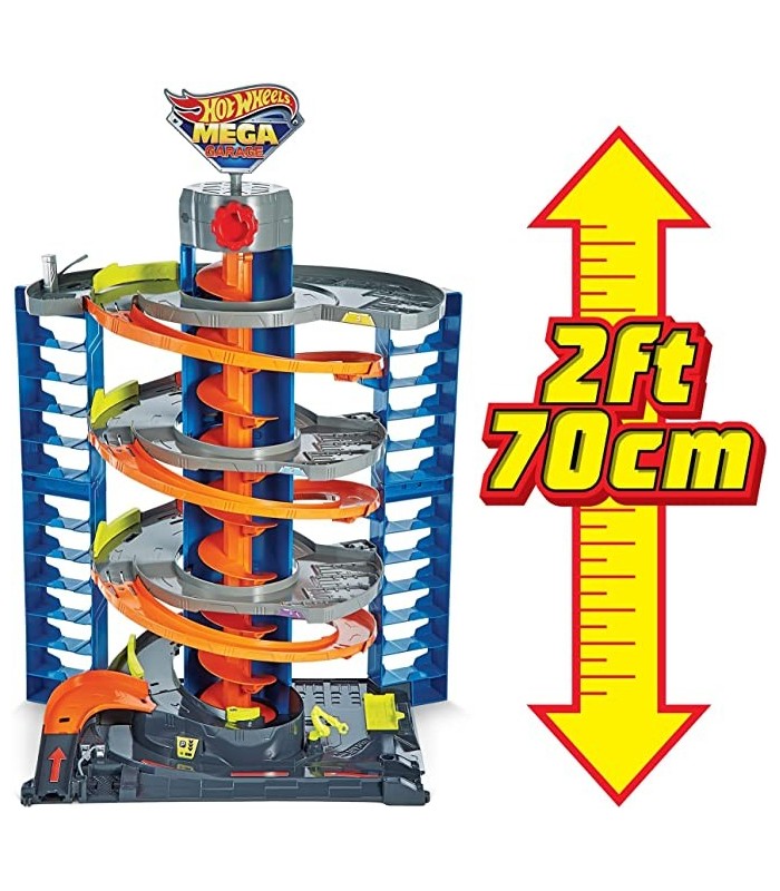 SET HOT WHEELS CITY MEGA GARAGE PISTA DE JUGUETE