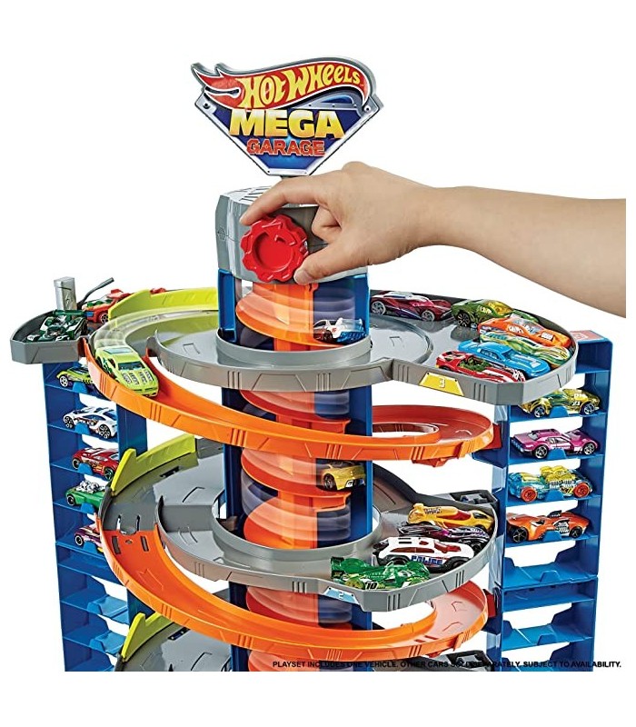 SET HOT WHEELS CITY MEGA GARAGE PISTA DE JUGUETE