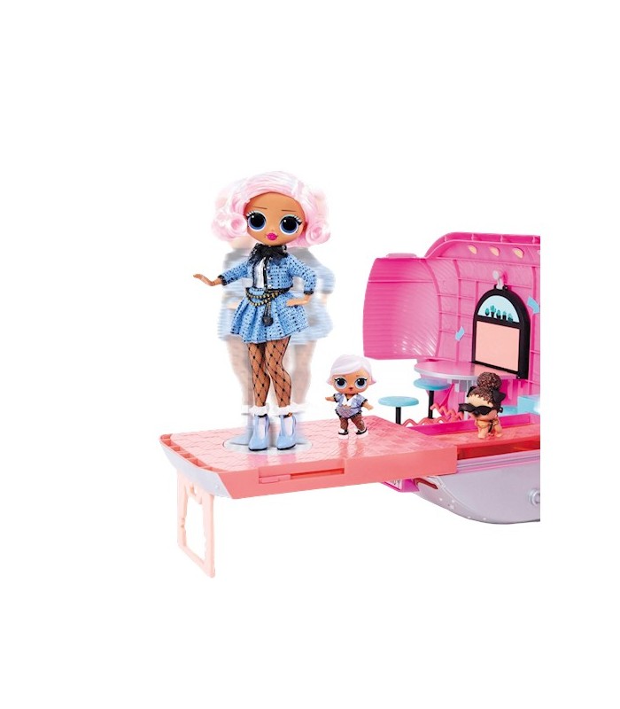 LOL Surprise OMG 4-en-1 Glamper Fashion Camper con más de 55 sorpresas