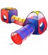 Carpa Circuito 4 En 1 Doble Túnel Juego Para Niños Unisex