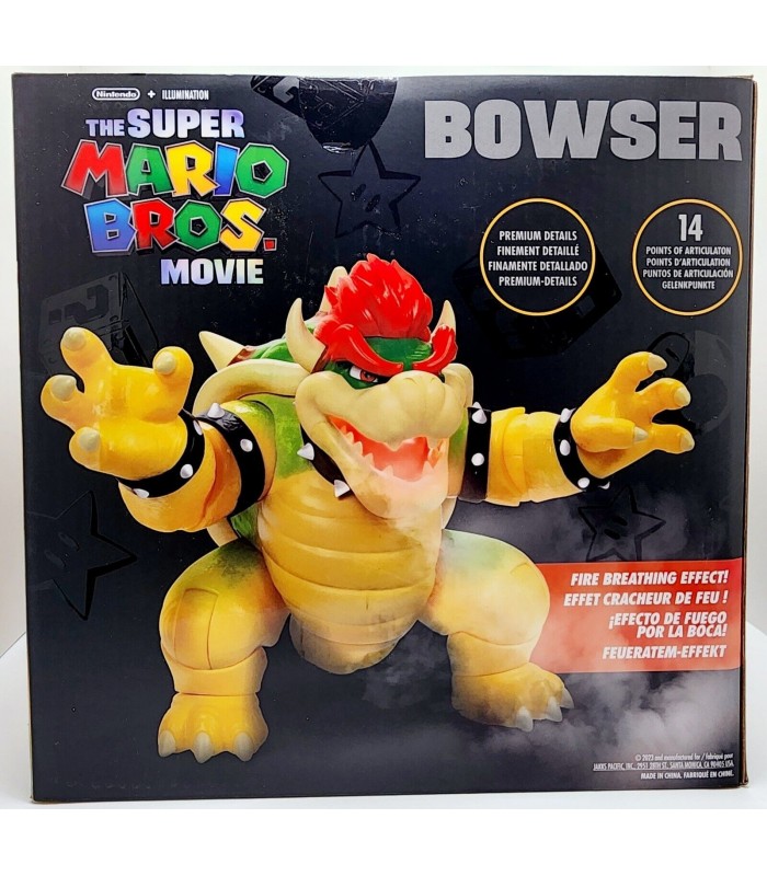 Super Mario Bowser 7 Figura con efectos de humo