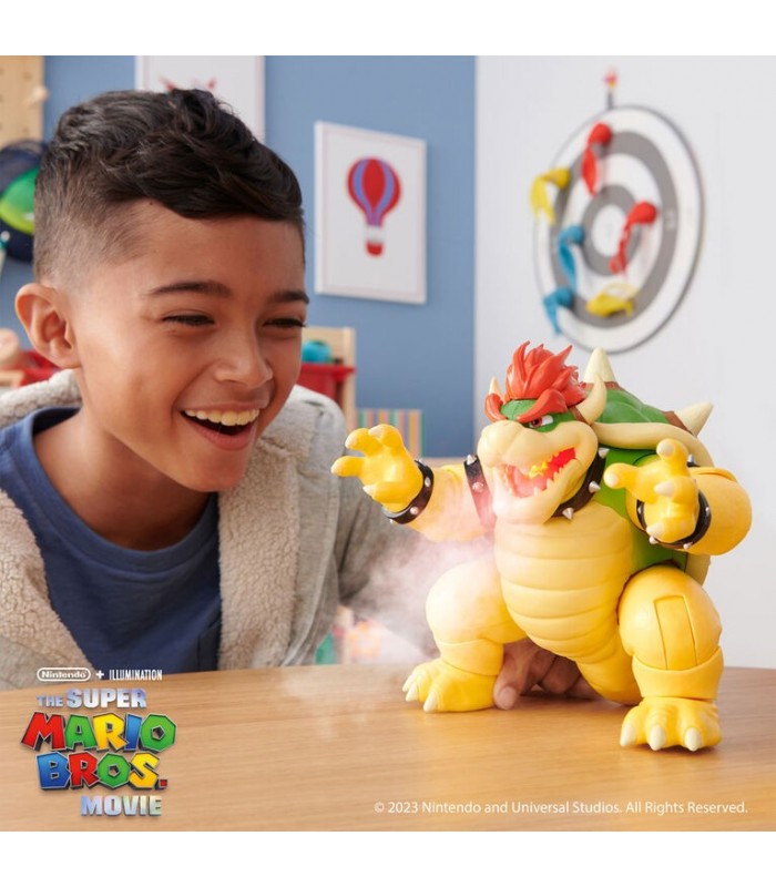 Super Mario Bowser 7 Figura con efectos de humo