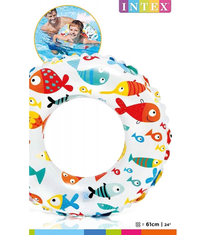 salvavidas de natación Intex 61 cm - 59241