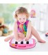 Gimnasio de Bebe con Piano Para Patear Rosado