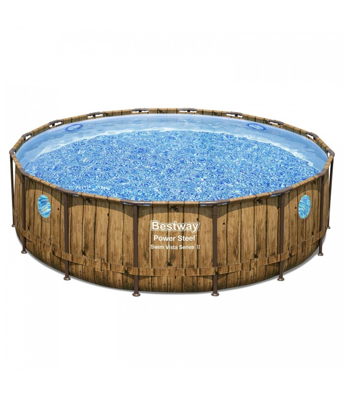 Piscina 488X122M Power Steel Bestway