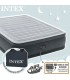 COLCHÓN INFLABLE  2 PLAZAS Y MEDIA  INTEX DURA-BEAM DELUXE CON BOMBA INTEGRADA