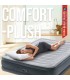 COLCHÓN INFLABLE  2 PLAZAS Y MEDIA  INTEX DURA-BEAM DELUXE CON BOMBA INTEGRADA