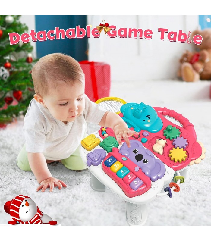 Mesa de música para bebé 3 en 1 Sonidos - Melodías - Luces