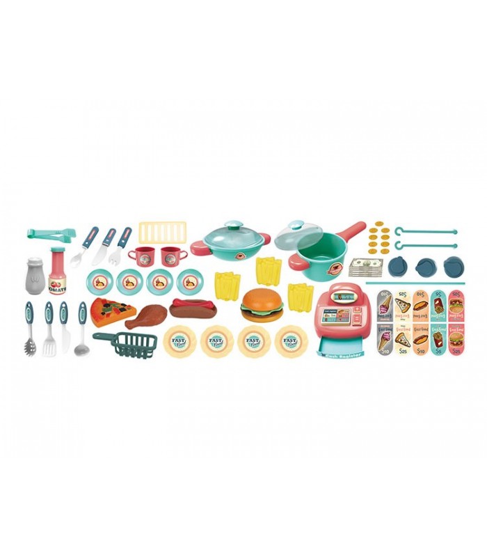 CARRITO DE COMIDA RÁPIDA JUGUETE  90.5cm Alt