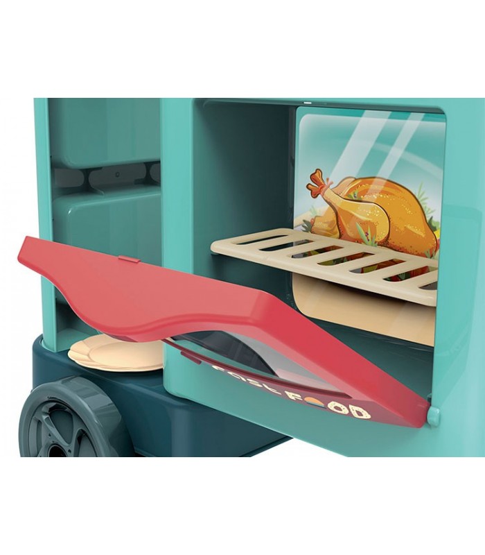 CARRITO DE COMIDA RÁPIDA JUGUETE  90.5cm Alt