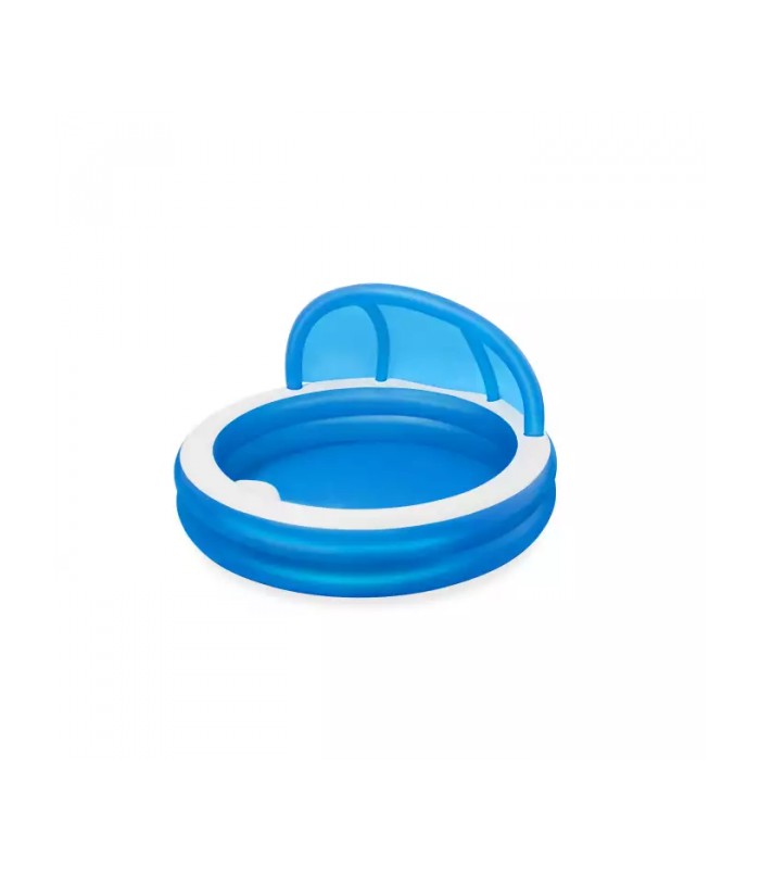 Piscina Familiar con asiento y parasol techo - Bestway