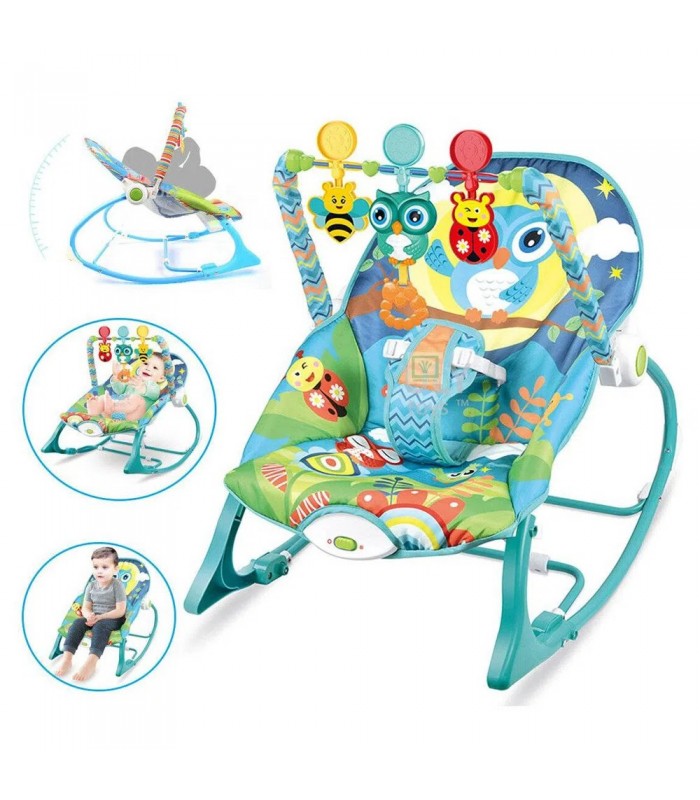 Silla Mecedora Vibradora Musical Ideal BÚHO
