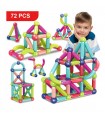 Bloques de construcción magneticos - 72 Pcs