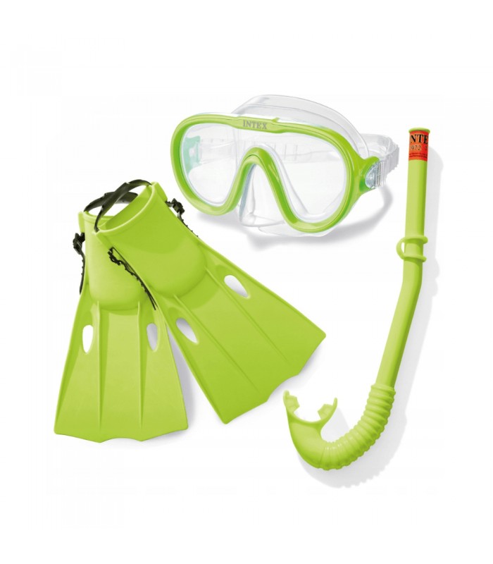 SET DE BUCEO AQUAFLOW INTEX 8+ 55655
