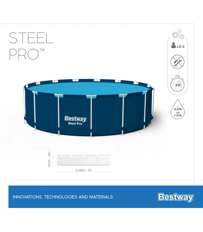 PISCINA ESTRUCTURAL STEEL PRO 305X76CM