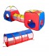 Carpa Circuito 4 En 1 Doble Túnel Juego Para Niños Unisex