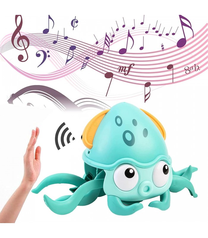 PULPO BAILARIN RECARGABLE CON SENSOR DE MOVIMIENTO