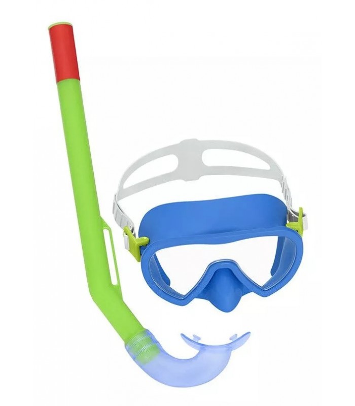 BESTWAY - Set de buceo infantil completo,  snorkel  3 años+(24-27)