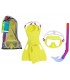 BESTWAY - Set de buceo infantil completo,  snorkel  3 años+(24-27)