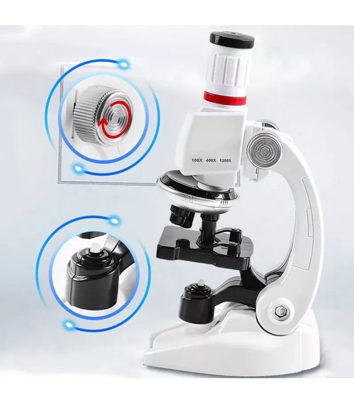 MICROSCOPIO INFANTIL EDUCATIVO EXPLORACIÓN EN CASA