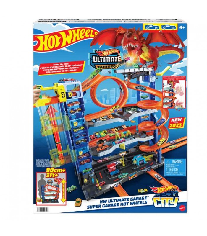 Hot Wheels City Pista De Juguete Ultimate Garage Escala 164