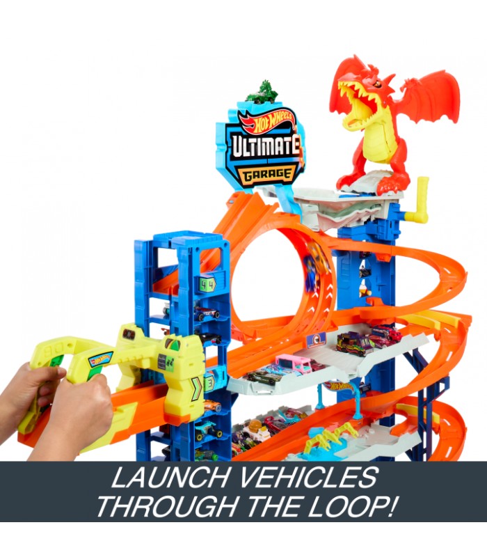 Hot Wheels City Pista De Juguete Ultimate Garage Escala 164