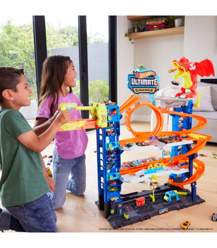 Hot Wheels City Pista De Juguete Ultimate Garage Escala 164