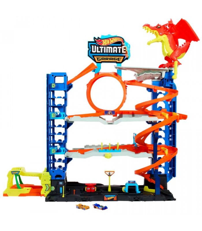 Hot Wheels City Pista De Juguete Ultimate Garage Escala 164