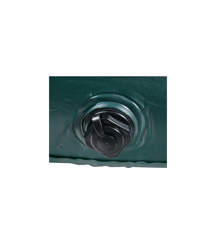 Colchón Inflable 2 Plazas Klimber Verde + Almohadas + Inflador