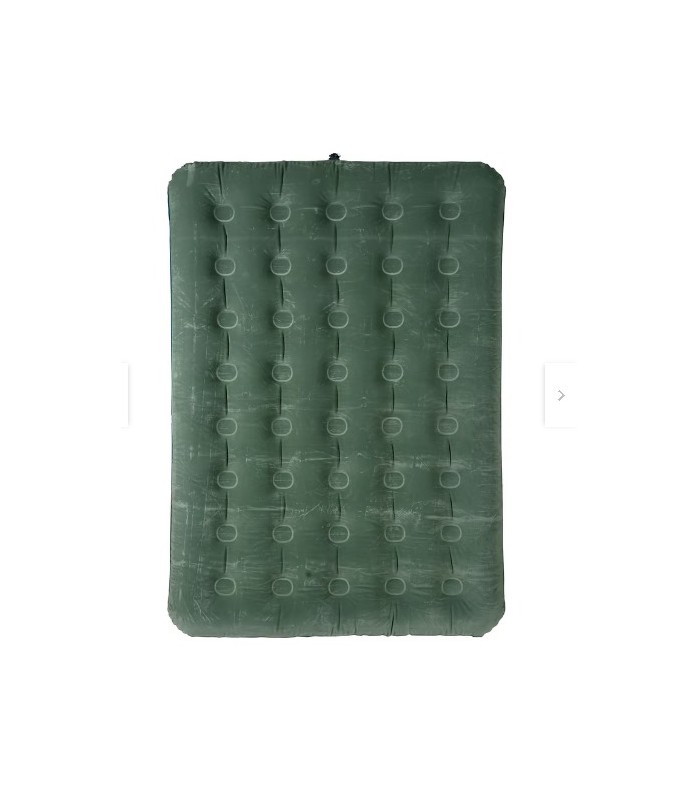 Colchón Inflable 2 Plazas Klimber Verde + Almohadas + Inflador