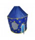 Castillo Carpa modelo  Cohete color  Azul  Armable, para Niños