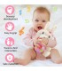 Peluche musical de conejita para bebé