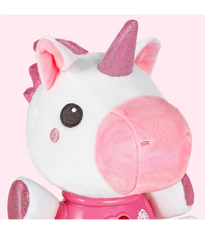 Peluche musical de unicornio para bebé