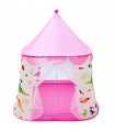 Carpa Casita Armable  Estampado Dinosaurios -  Rosado
