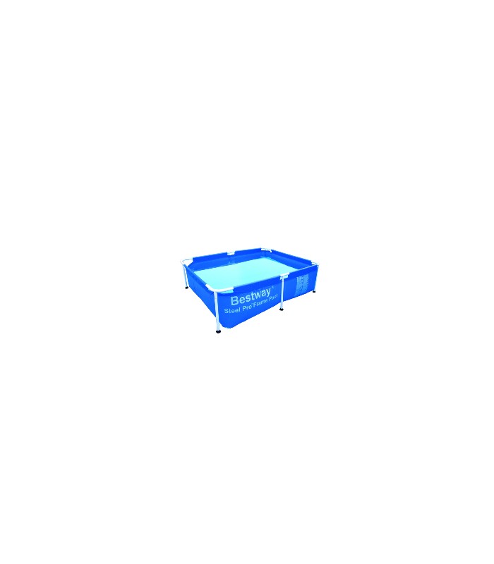 BESTWAY - Piscina Estructural 228x159x42cm Rectangular 1500 litros